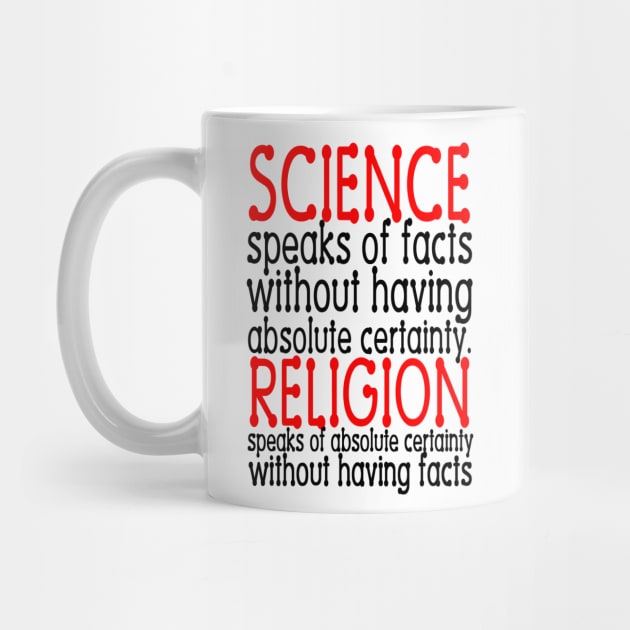 Science Speaks of Facts by AtheistRepublic